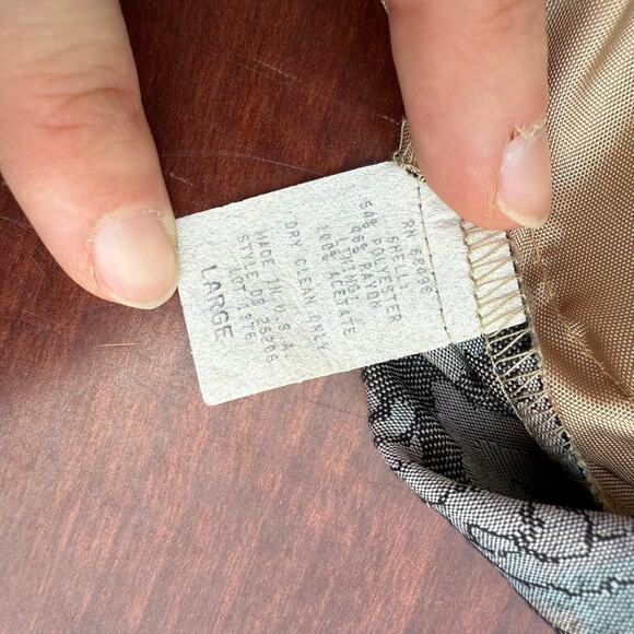 Danielle B Tapestry Vest, Size Large, Made in Italy - Picture 6 of 6